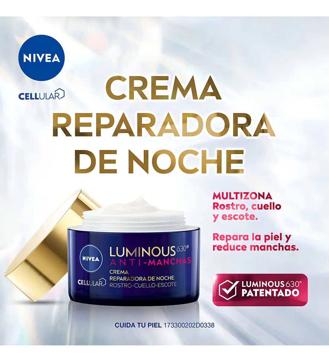 Kit Nivea Luminous Sérum Contorno Y Crema Noche
