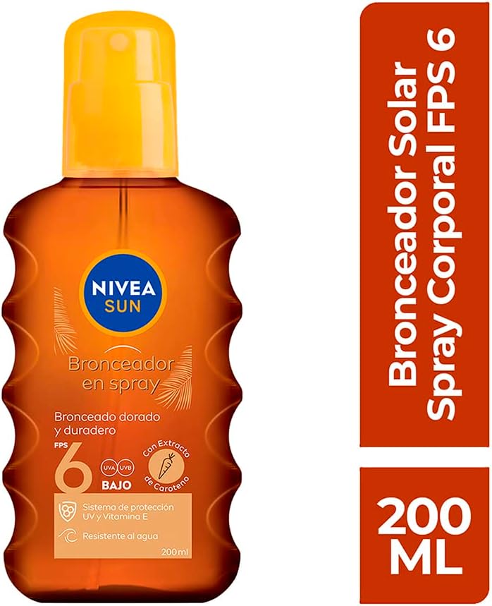 NIVEA SUN Protect & Bronze FPS 50 Spray 200 ml