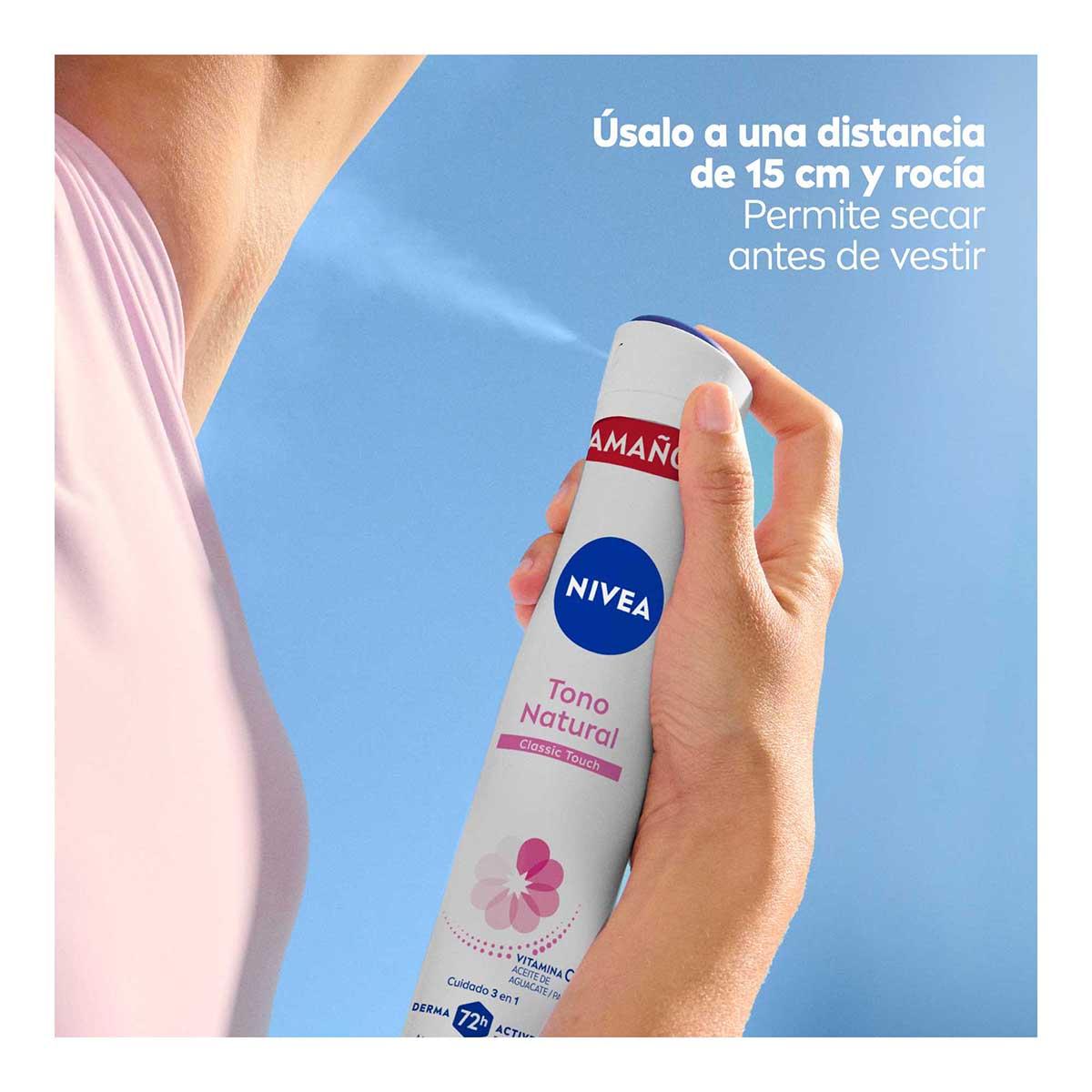 Nivea Desodorante Tono Natural Classic Touch 200ml