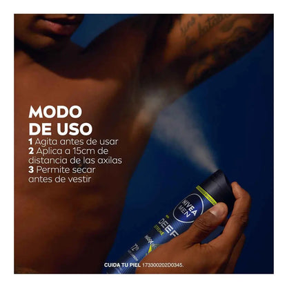 Nivea Men Deep Extreme Desodorante Aerosol 150 ml