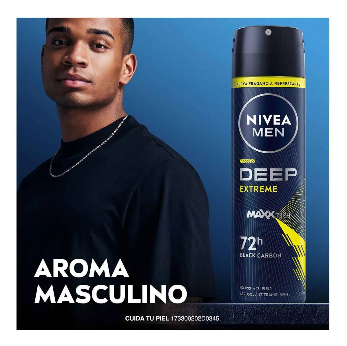 Nivea Men Deep Extreme Desodorante Aerosol 150 ml