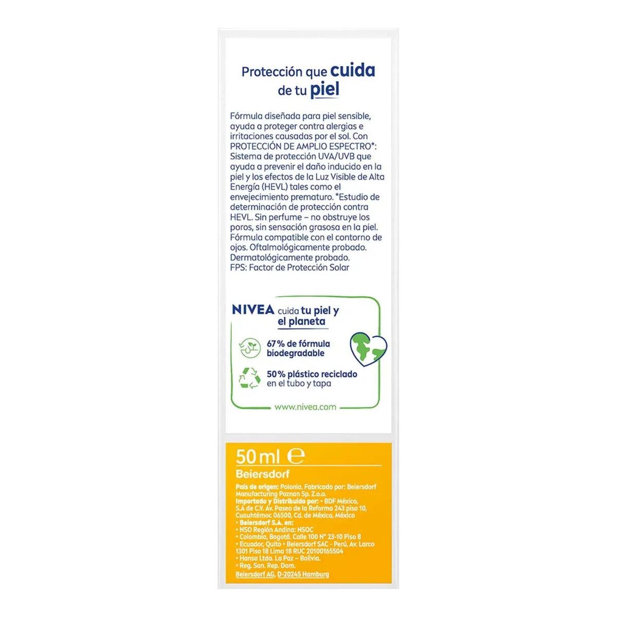 2 Pack  - Serum Nivea Luminous  + Protector Solar Sensitive
