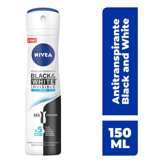 Nivea Black White Invisible Antimanchas 150 ml