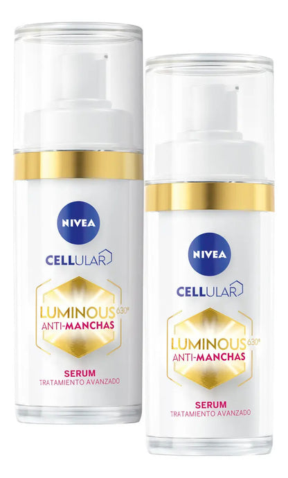 Pack 2 Nivea Luminous630 Sérum Facial Antimanchas