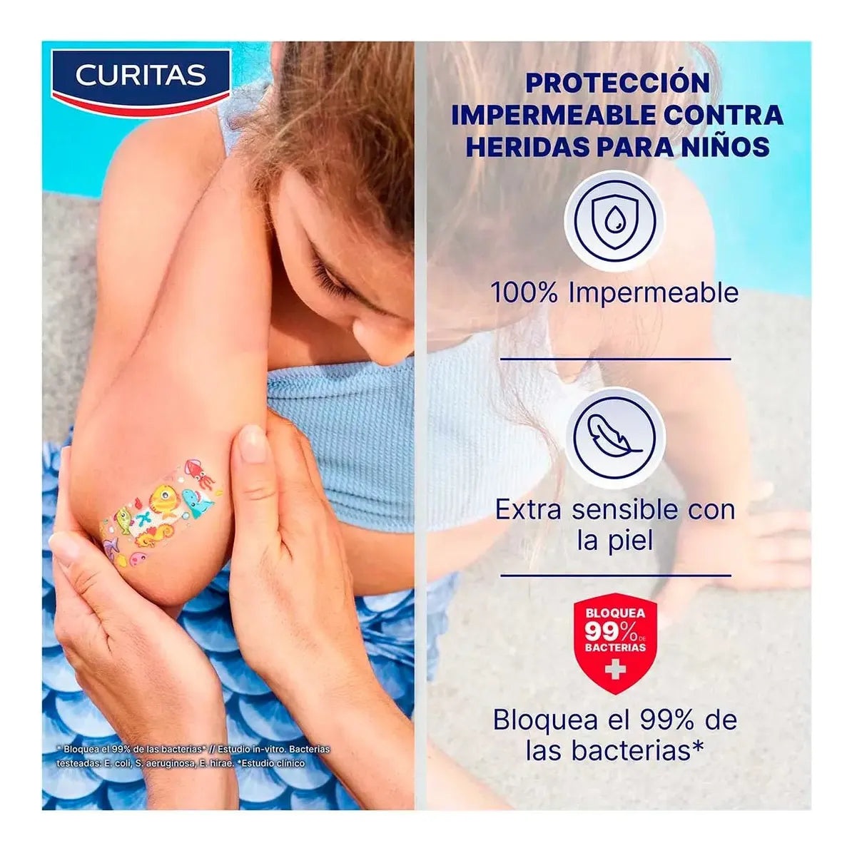 Curitas Venditas Adhesivas Aquaprotect Kids