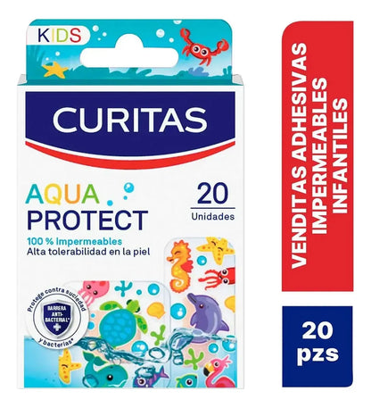 Curitas Venditas Adhesivas Aquaprotect Kids