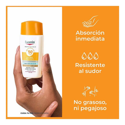 Eucerin Sun Hydrofluid Tono Oscuro Fps50+ 50Ml