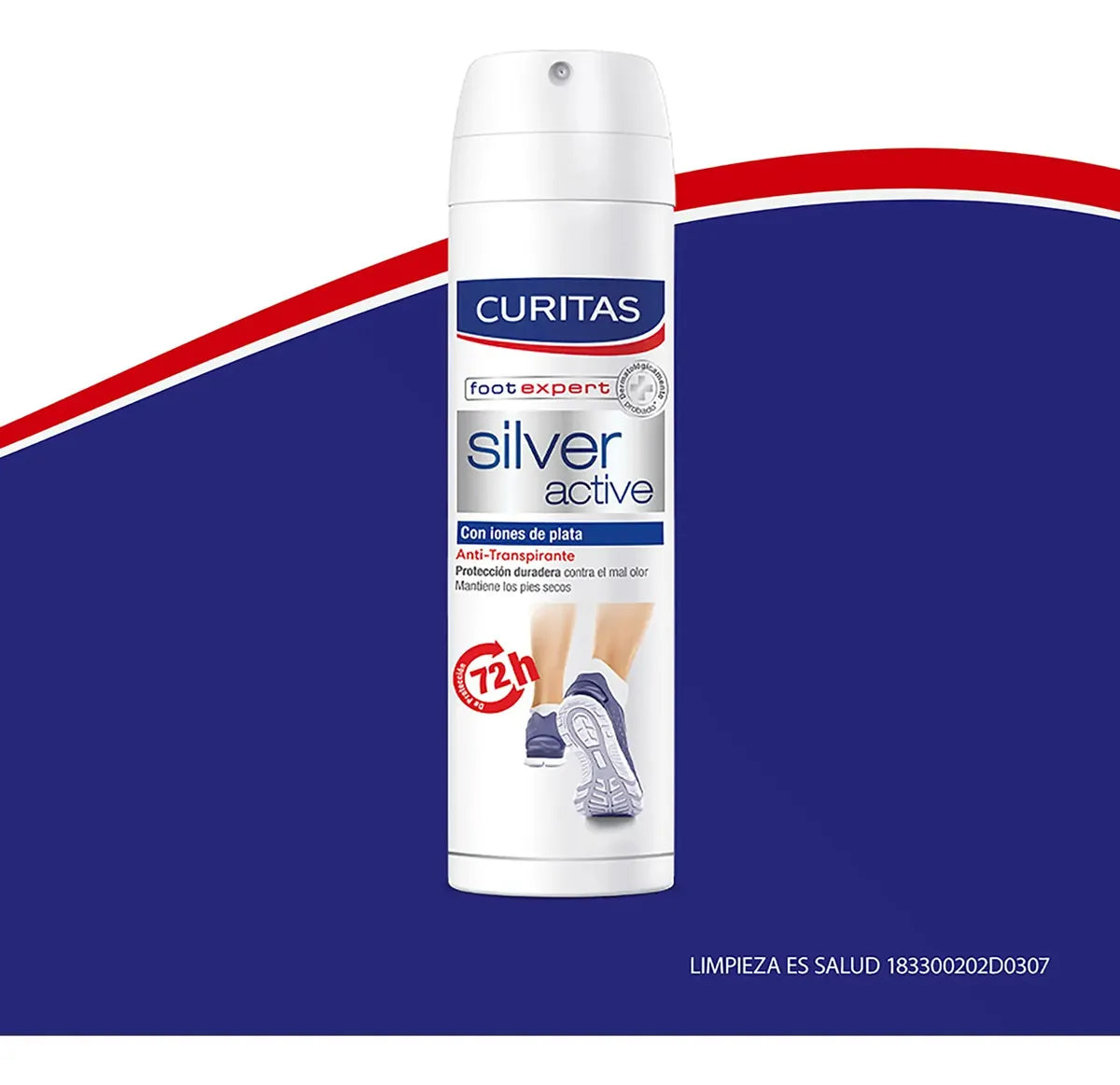 Pack De 2 Desodorantes Curitas Silver Active