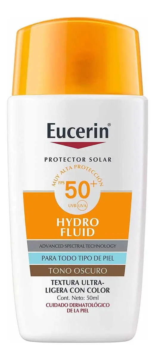 Eucerin Sun Hydrofluid Tono Oscuro Fps50+ 50Ml