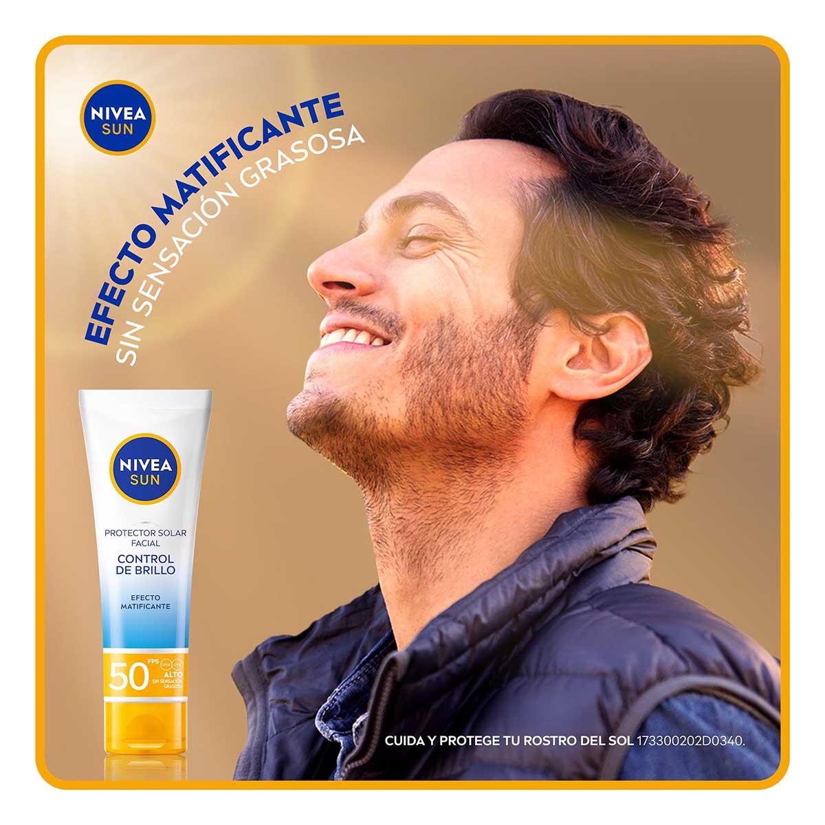 Nivea Sun Facial Control Brillo SPF50 50ML