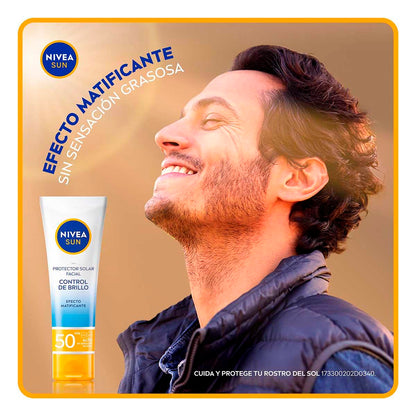Nivea Sun Facial Control Brillo SPF50 50ML
