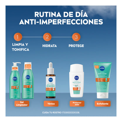 Nivea Fluido Diario Facial Derma Skin Clear Antiimperfeccion