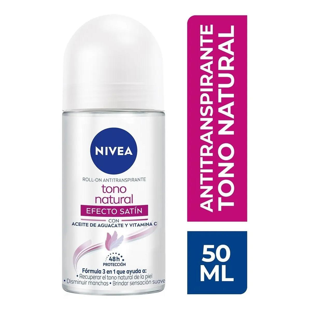 N. Deo Aclarado Efecto Satin Roll On