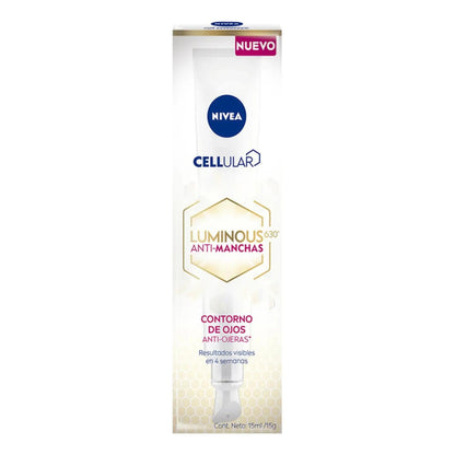Crema Facial Antiojeras Contorno Ojos Nivea Luminous630 15ml
