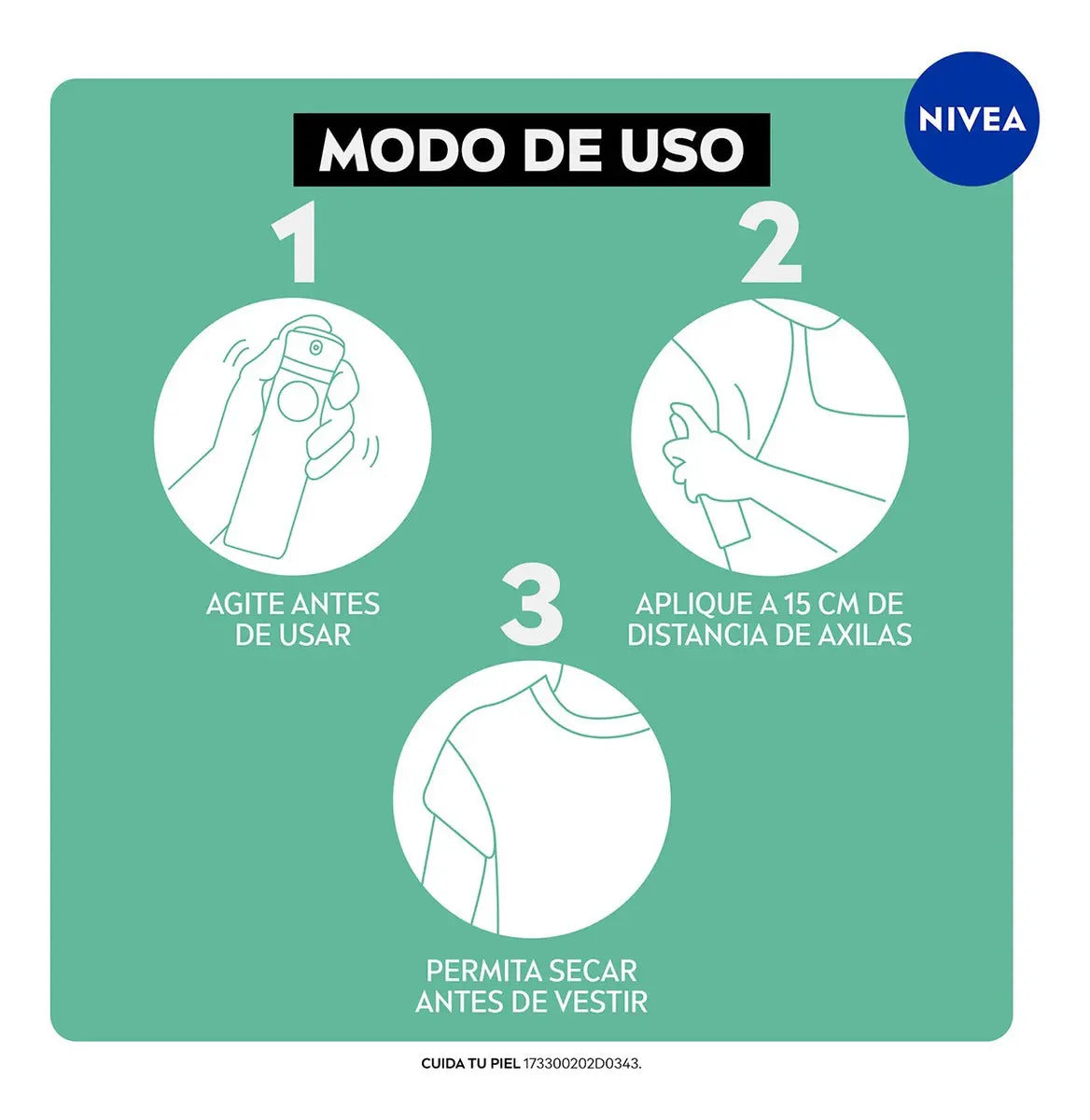 Nivea Black White Fresh Antitranspirante 150 ml