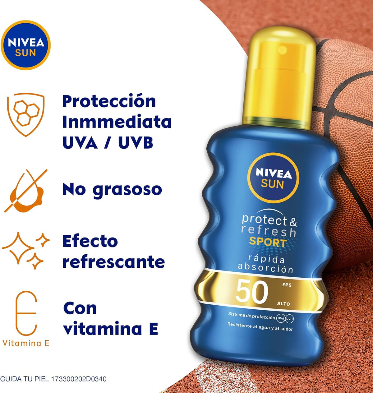 N. Sun Protect & Refresh Spray Invisible FPS 50