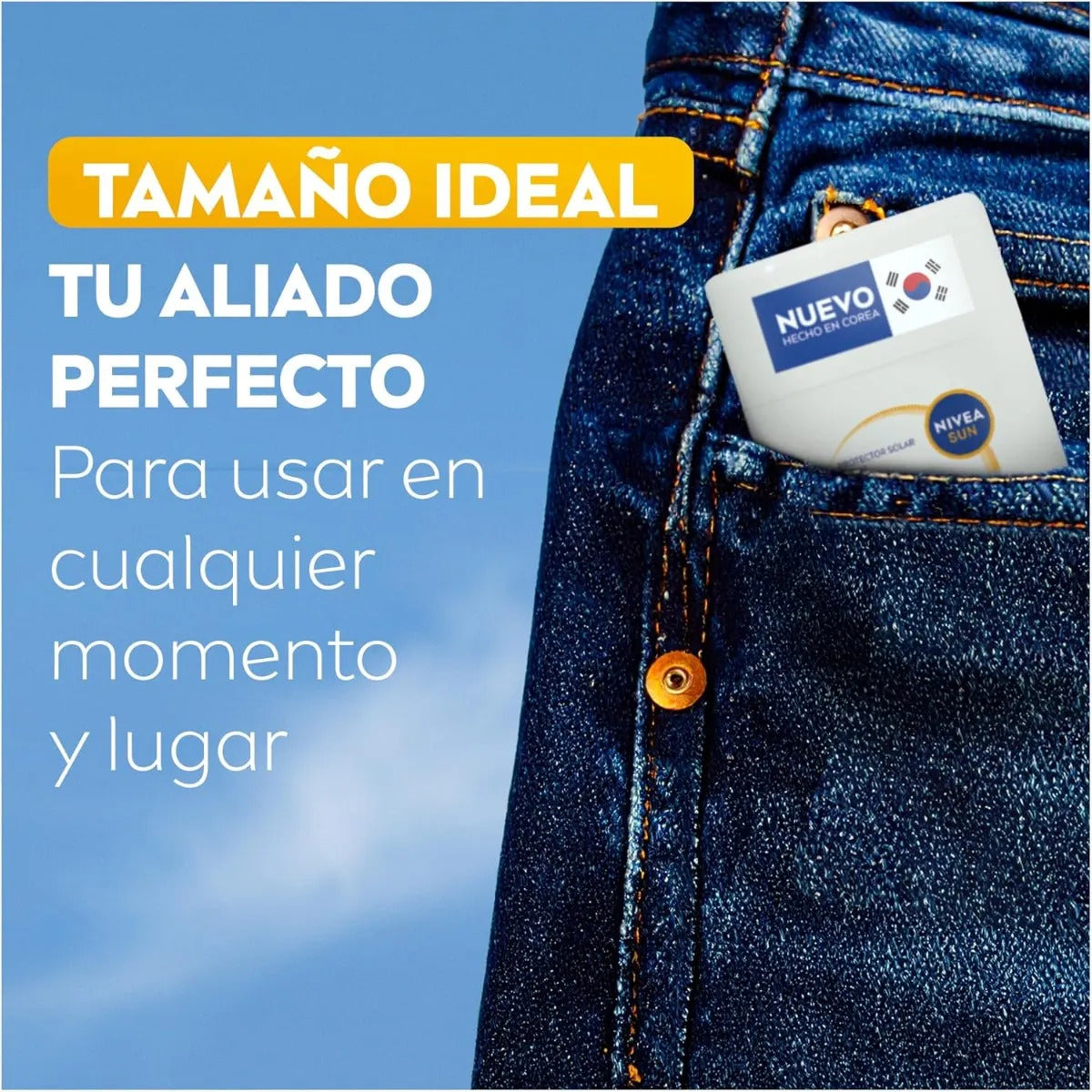 2pack Nivea Sun Stick Barra Fps50+ Acabado Invisible 15g C/u