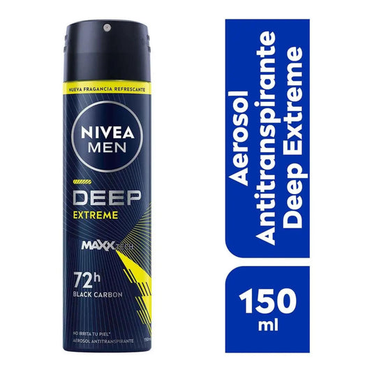 Nivea Men Deep Extreme Desodorante Aerosol 150 ml