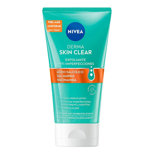 Nivea Derma Skin Clear Exfoliante Anti-imperfecciones 150ml