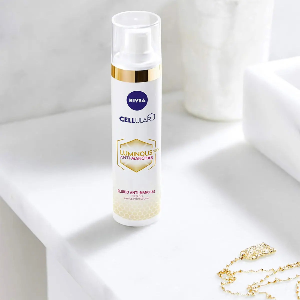 Pack 2 Nivea Luminous Fluido Facial Antimanchas
