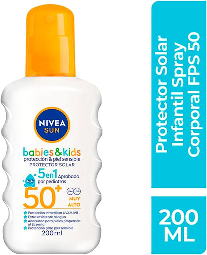 N. Sun Protect & Sensitive Kids Spray FPS 50+