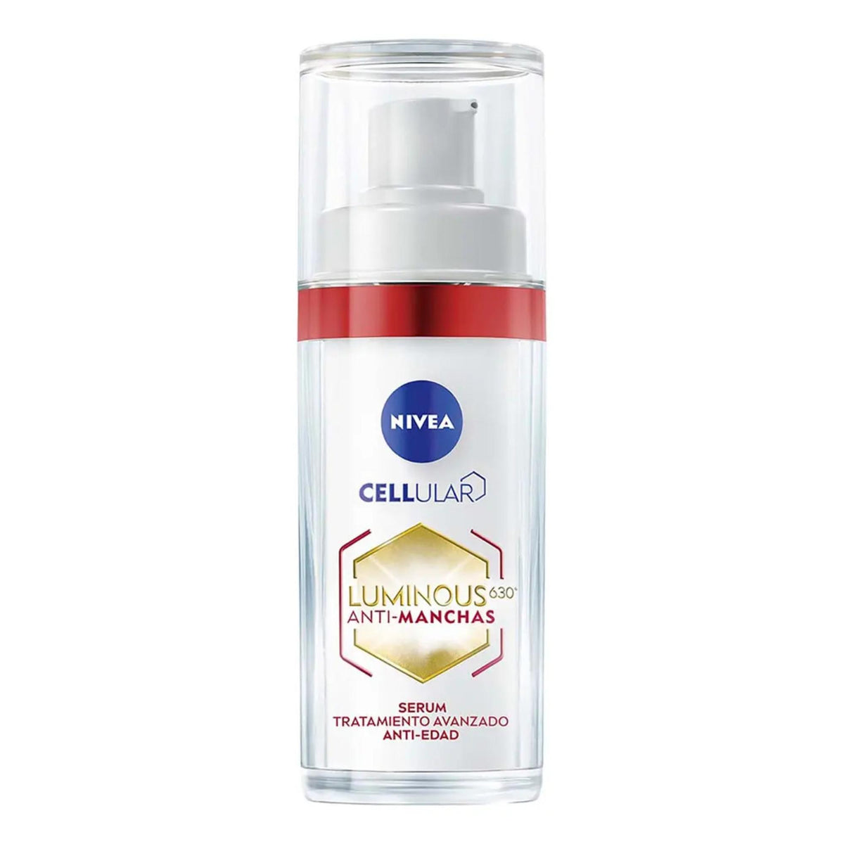 Kit Nivea Luminous 630 Anti-edad Serum + Fluido Día Fps 50+