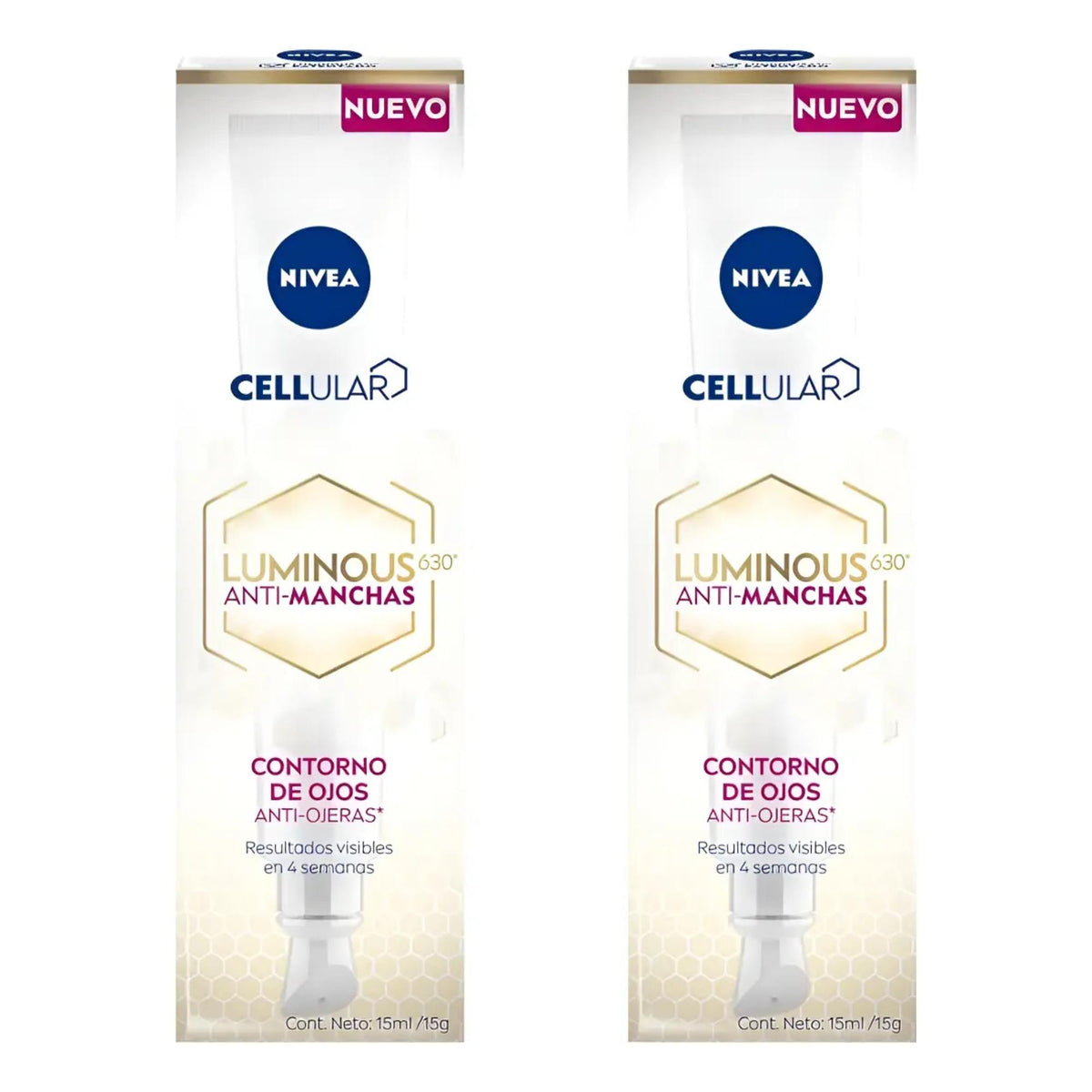 2 Pack - Crema Facial Antiojeras Contorno Ojos Nivea