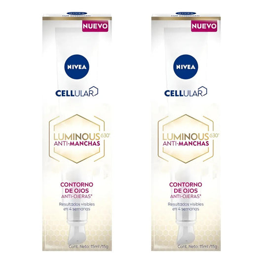 2 Pack - Crema Facial Antiojeras Contorno Ojos Nivea