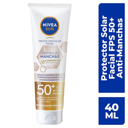 Nivea Sun Face Fluido Luminous 630 SPT SPF50+ 40ML