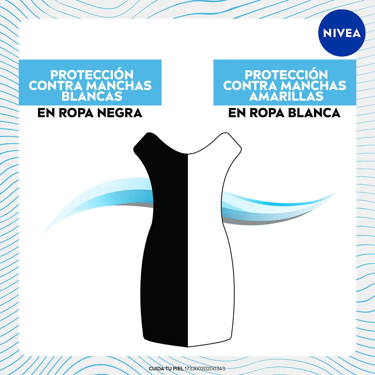 Nivea Black White Invisible Antimanchas 150 ml