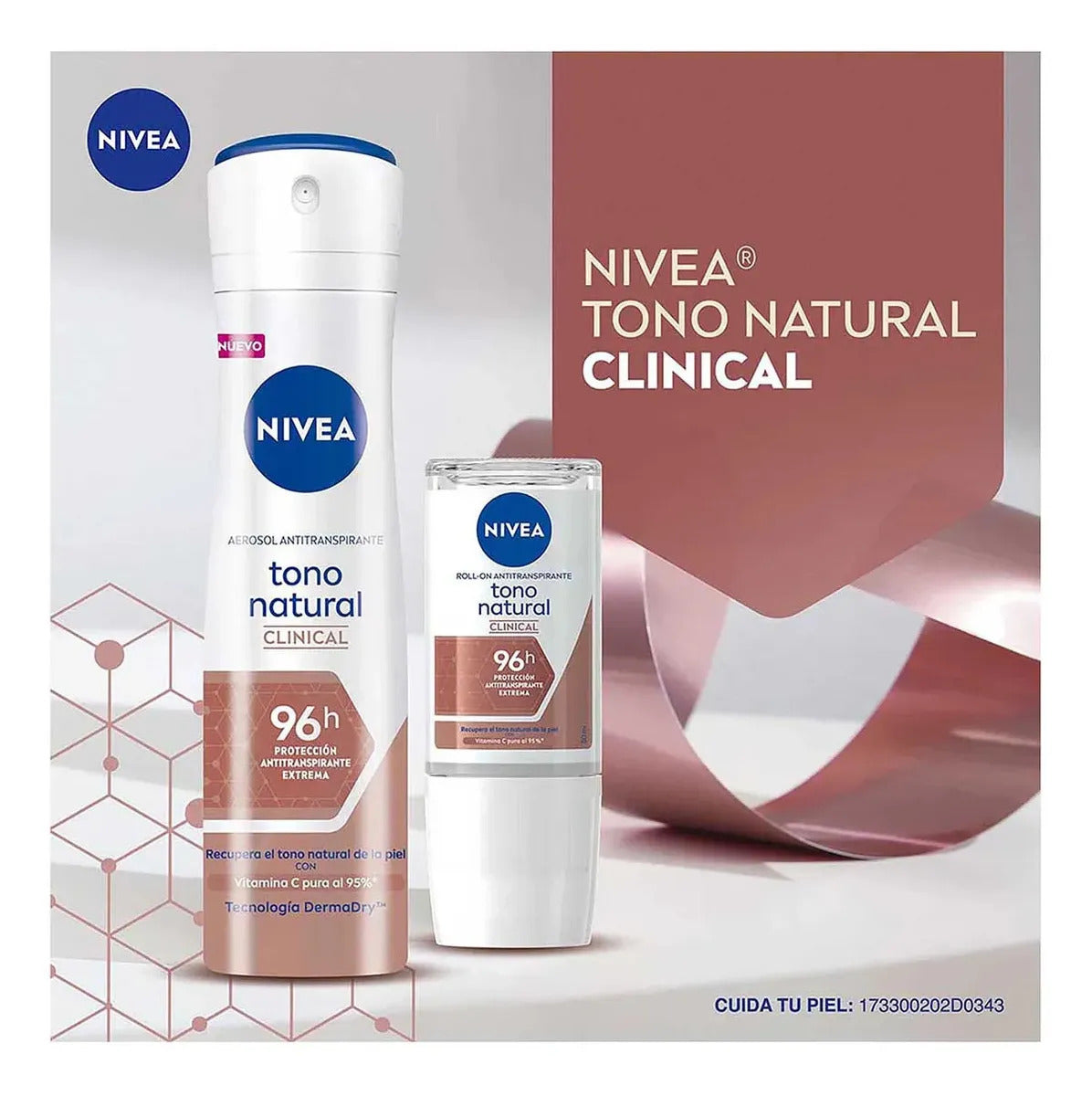Nivea Clinical Antitranspirante Roll On 50 ml