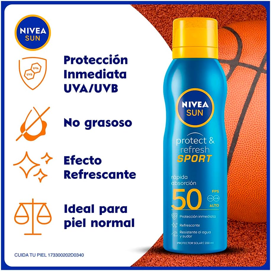 NIVEA SUN Sport Aerosol FPS 50+ 200 ml