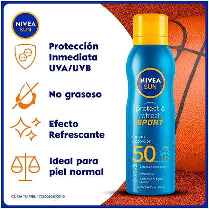 NIVEA SUN Sport Aerosol FPS 50+ 200 ml