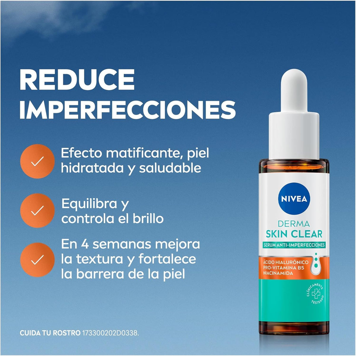 NIVEA Derma Skin Clear Serum Anti-Imperfecciones 30 ml
