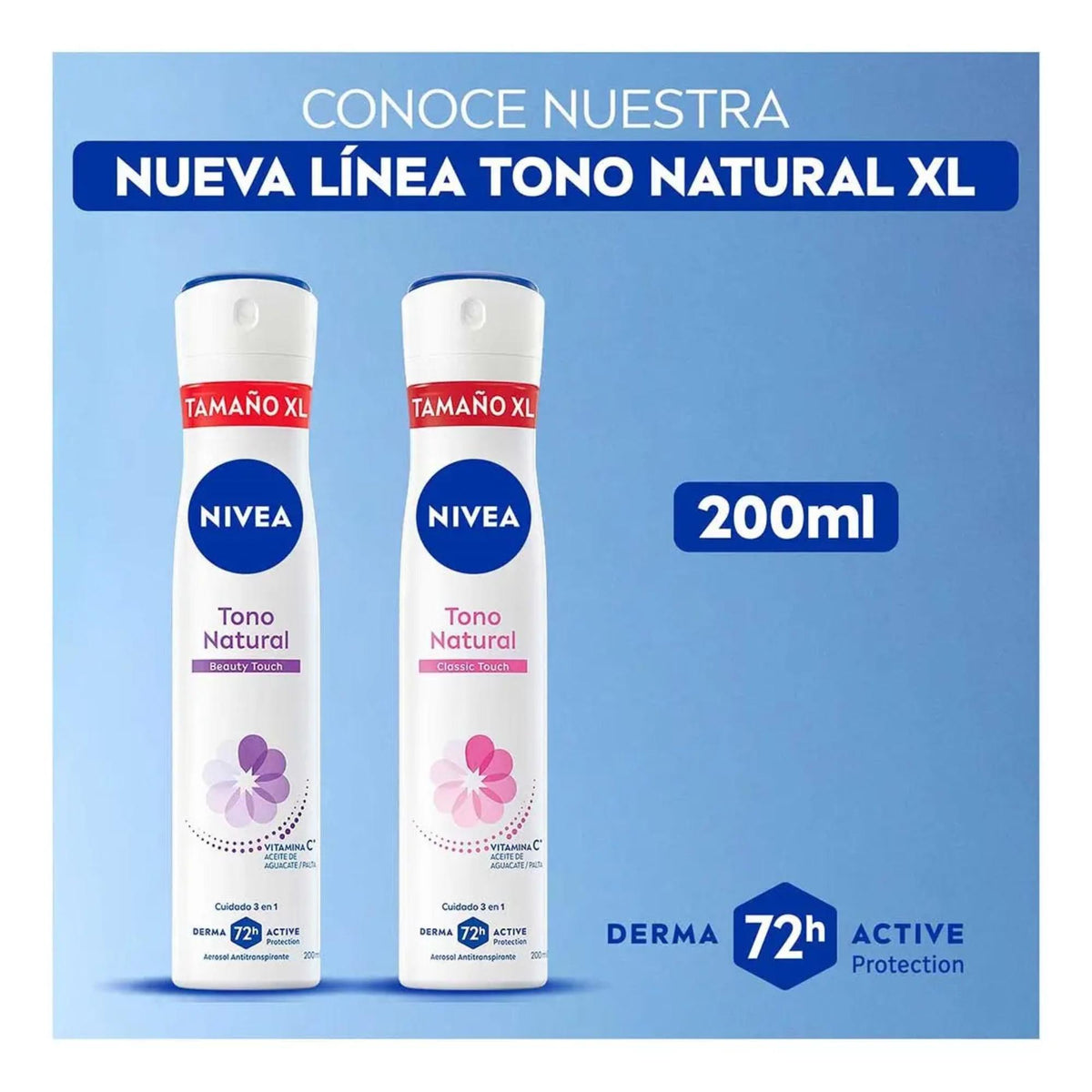 Desodorante En Spray Nivea Tono Natural Classic Touch