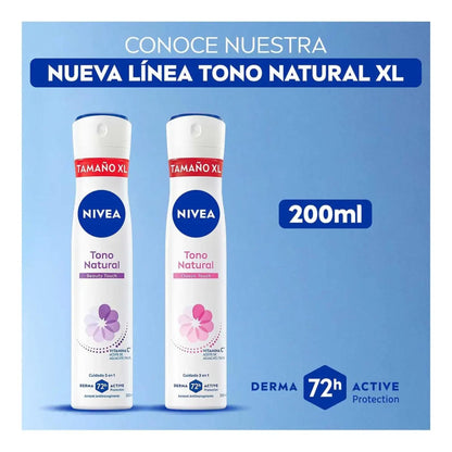 Desodorante En Spray Nivea Tono Natural Classic Touch