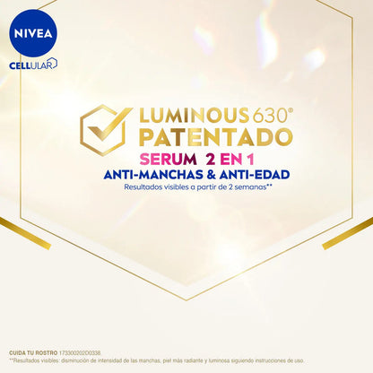 Pack 2 Nivea Luminous630 Sérum Facial Antimanchas