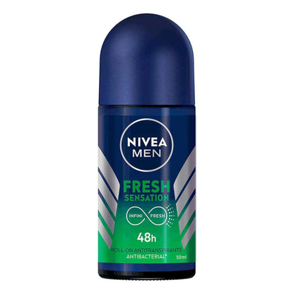 Desodorante Antibacterial Nivea Men Fresh Electric Rollon 50ml