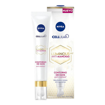 Crema Facial Antiojeras Contorno Ojos Nivea Luminous630 15ml