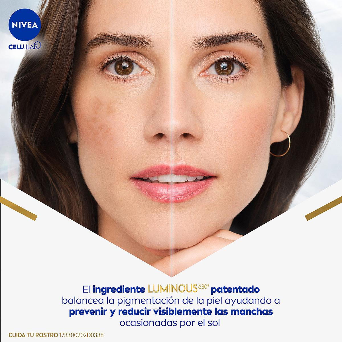 Nivea Sun Face Fluido Luminous 630 SPT SPF50+ 40ML