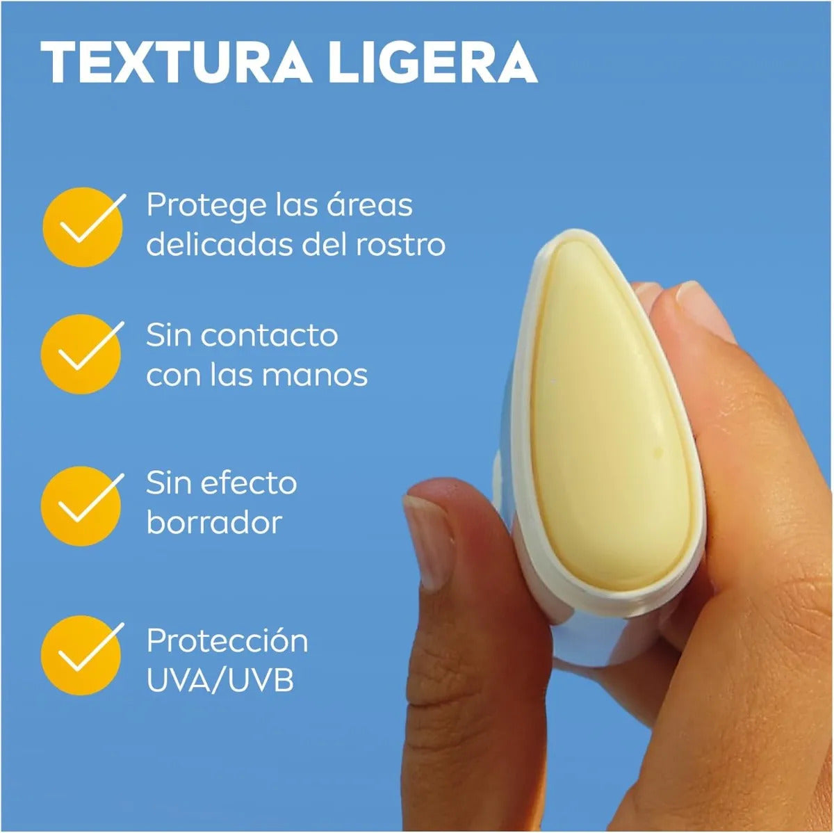 2pack Nivea Sun Stick Barra Fps50+ Acabado Invisible 15g C/u