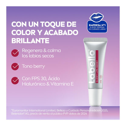 Labello Glowy Lips Berry Fps 30