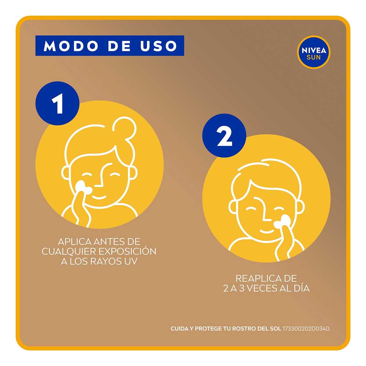 Nivea Sun Facial Control Brillo SPF50 50ML