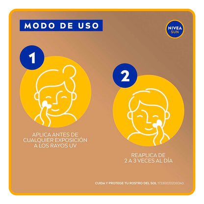 Nivea Sun Facial Control Brillo SPF50 50ML