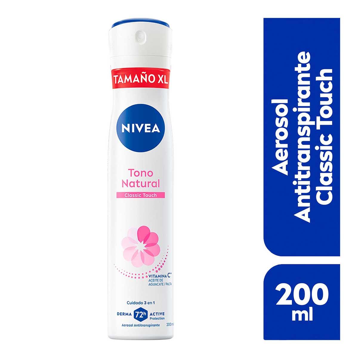 Nivea Desodorante Tono Natural Classic Touch 200ml