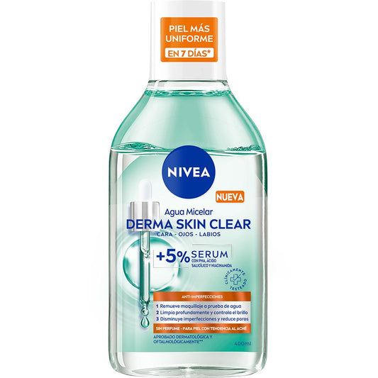 Nivea Agua micelar derma skin 400ml