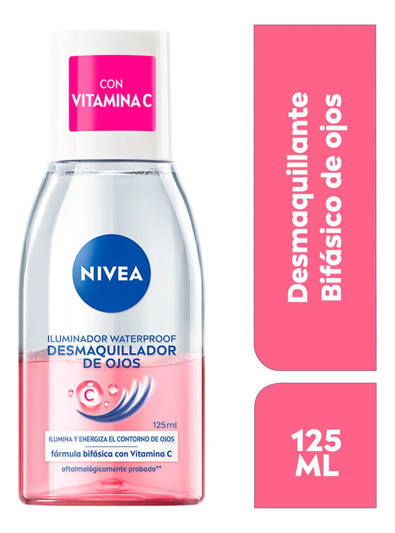 Iluminador Waterproof Desmaquillante Bifásico Ojos Vitaminac