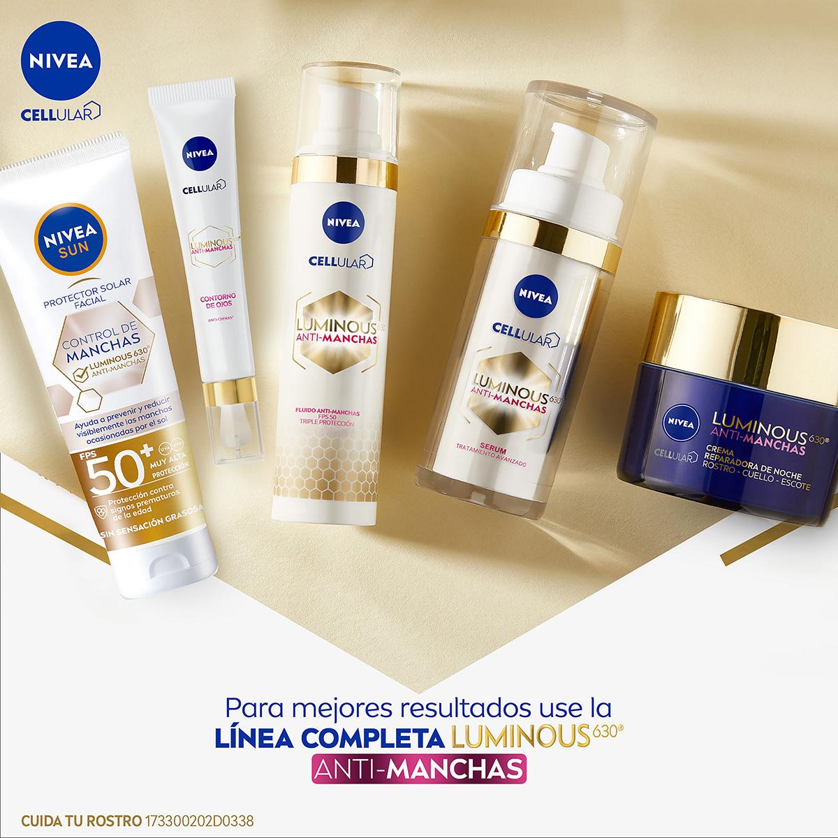 Nivea Sun Face Fluido Luminous 630 SPT SPF50+ 40ML