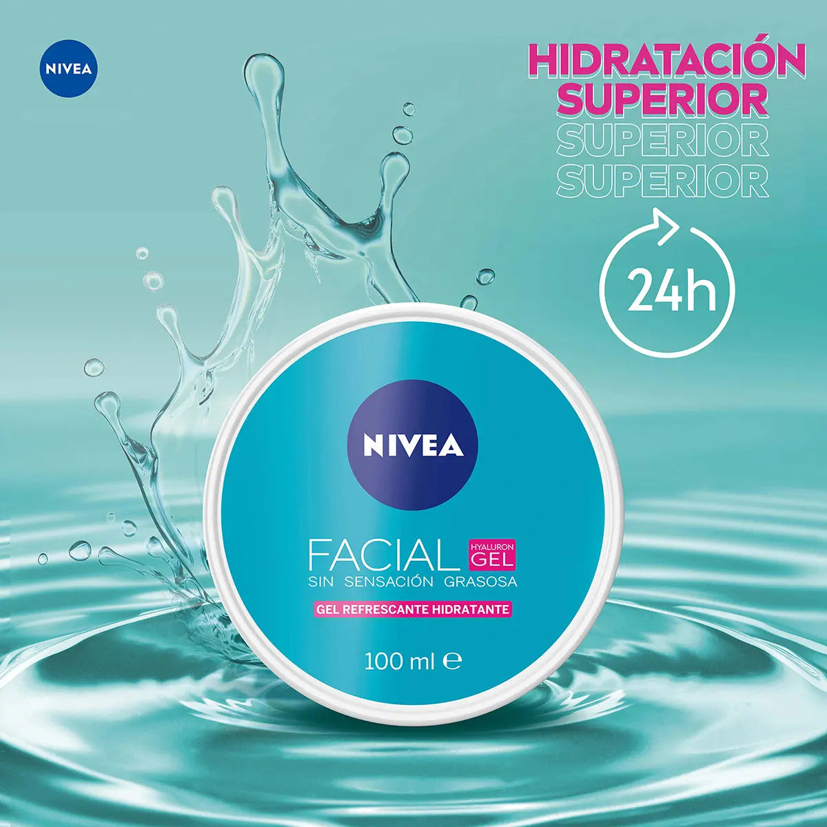 3 Pack Gel Facial Cuidado Facial Nivea Hyaluron Gel