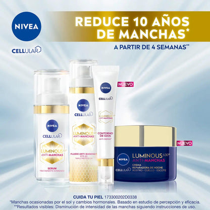 Kit - Nivea Luminous 630 Antimanchas Serum + Crema De Noche